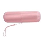 Toothbrush holder for travel, pink color, model R01DRO